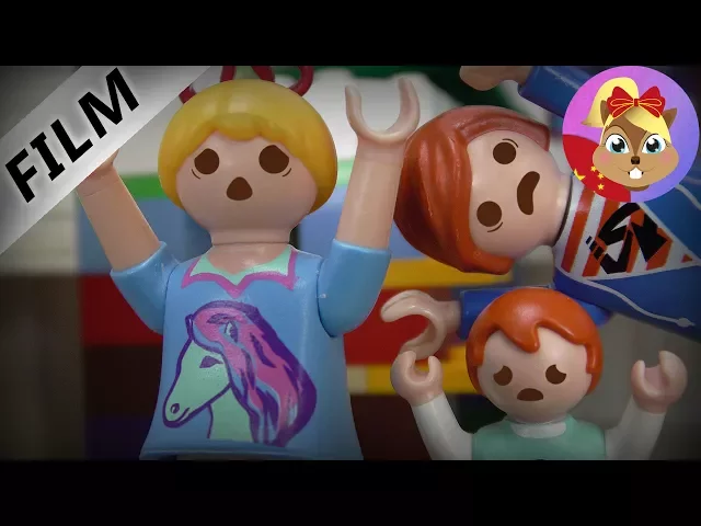摩比游戏 playmobil 玩偶影片 艾玛凌晨三点喝牛奶 哦,超级吓人的!